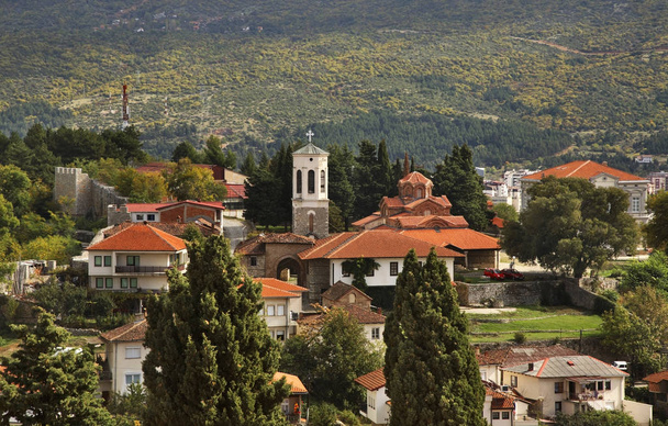 Panoramic view of Ohrid. Macedonia - Foto, immagini