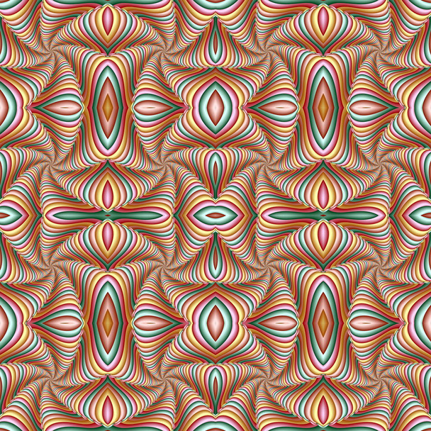 Многоцветный бесшовный абстрактный праздничный пастельный узор. Плиточный этни
 - Фото, изображение