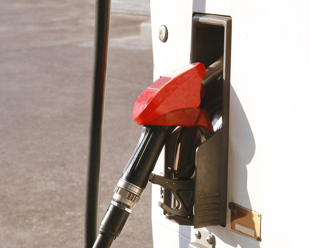 piros gáz szivattyú - Fotó, kép