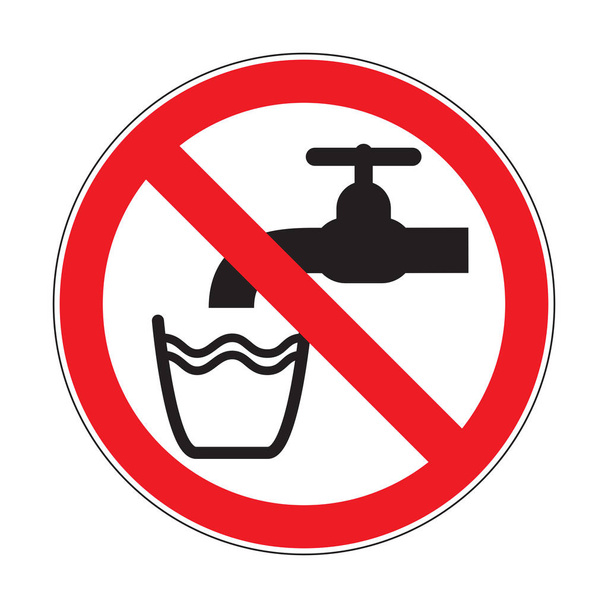 Non bere il segno dell'acqua
 - Foto, immagini