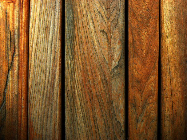 Ξύλινη υφή φόντο από φυσικό ξύλο, ξύλινη επιφάνεια από σανίδες - Φωτογραφία, εικόνα