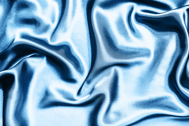 Silk blue background - Foto, Bild