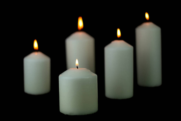 The light from the candle flame - Foto, Imagem