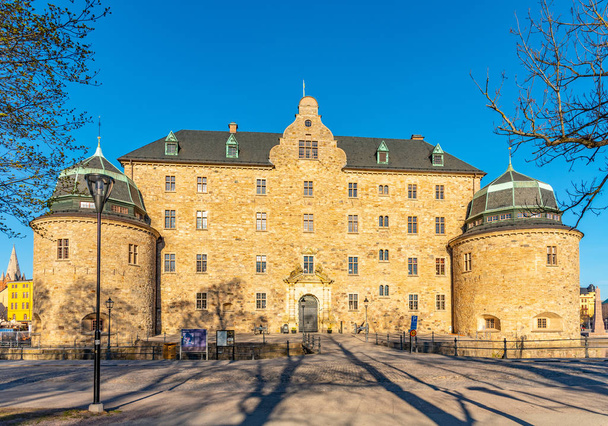 View of the Orebro castle, Sweden - Fotó, kép