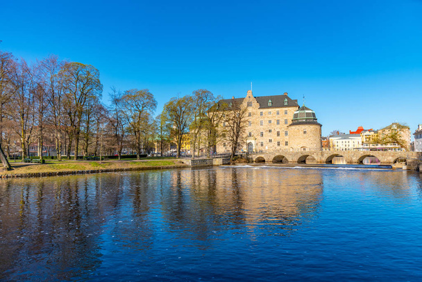 View of the Orebro castle, Sweden - Foto, afbeelding