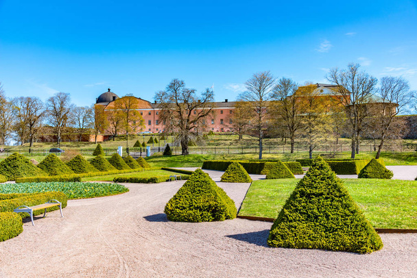 Palace at the botanical garden in Uppsala, Sweden - Fotó, kép