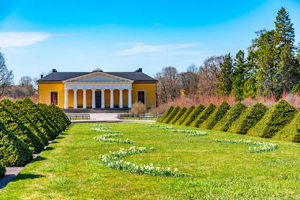 Palace at the botanical garden in Uppsala, Sweden - Foto, immagini