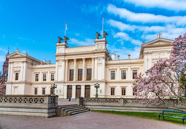 View of the lund university in Sweden - 写真・画像