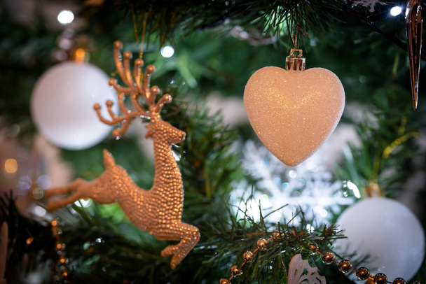 Christmas decoration. Cheerful, happiness. - Photo, Image