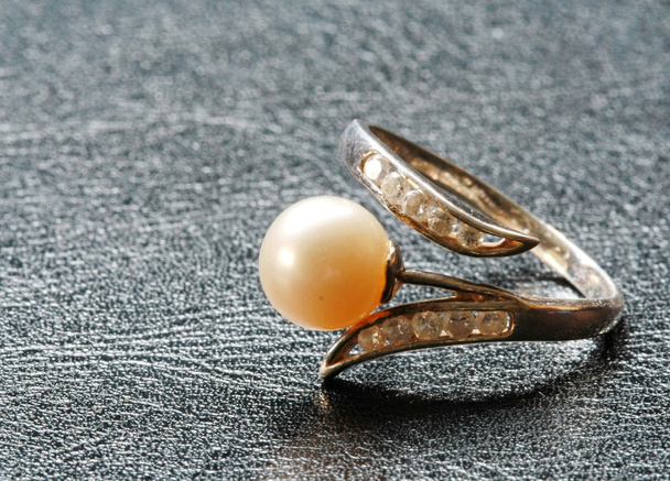 prsten s perlou - Fotografie, Obrázek