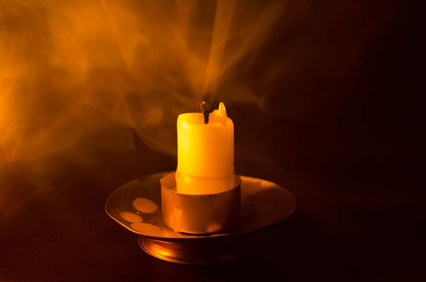 candle smoke - Photo, Image