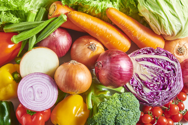 Świeże i pyszne warzywa odżywcze - Zdjęcie, obraz
