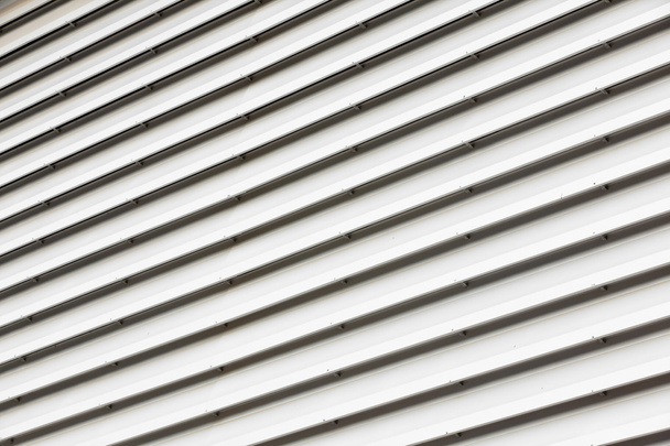 Closed blinds white background - Foto, imagen
