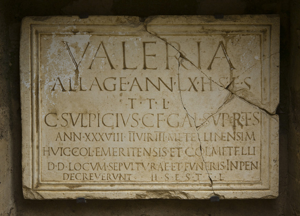 ヴァレリア， 廃棄 (tombstone) - 写真・画像