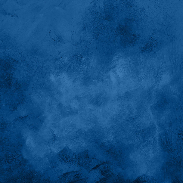 Grunge bleu foncé peinture coups de fond
 - Photo, image