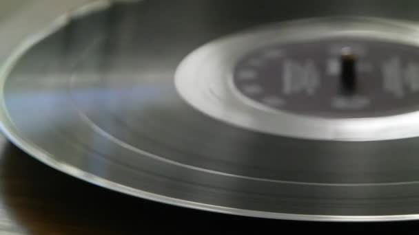 The Turntable Plays The Disc.  - Footage, Video