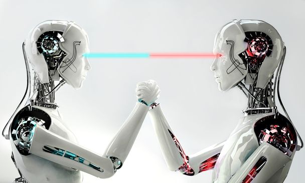robot androide hombres
 - Foto, Imagen