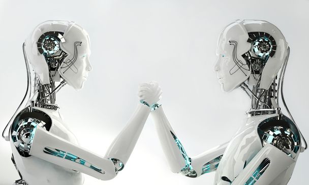 ρομπότ android ανδρών - Φωτογραφία, εικόνα