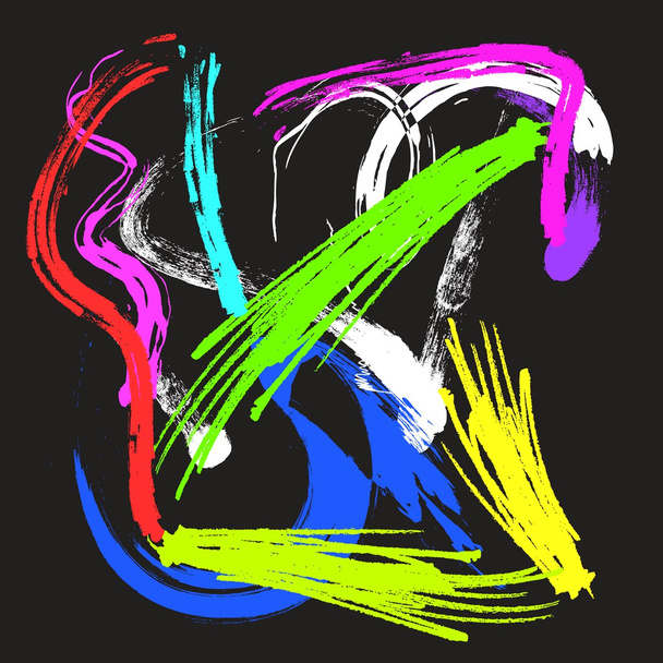 Abstract multicolor grunge background - Вектор, зображення