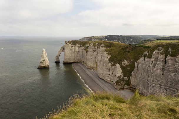 View of Etretat Normandy France - Photo, Image