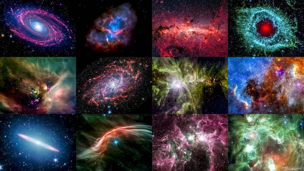 Spitzer Space Telescope vierde zijn twaalfde verjaardag met een nieuwe digitale kalender met enkele van de meest opvallende ontdekkingen van de missie & # 39 en populaire kosmische eye candy. elementen van deze afbeelding geleverd door nasa - Foto, afbeelding