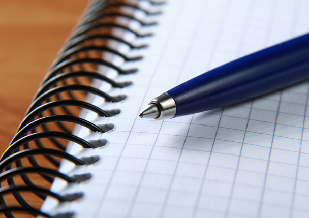 Notebook and pen - Foto, afbeelding