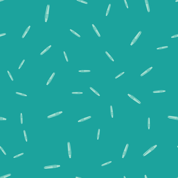 Green Tweezers icoon geïsoleerd naadloos patroon op groene achtergrond. Vector Illustratie - Vector, afbeelding