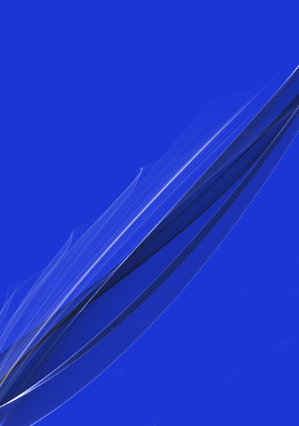 Αφηρημένα κύματα υποβάθρου. Royal μπλε αφηρημένο φόντο για ταπετσαρία ή επαγγελματική κάρτα - Φωτογραφία, εικόνα