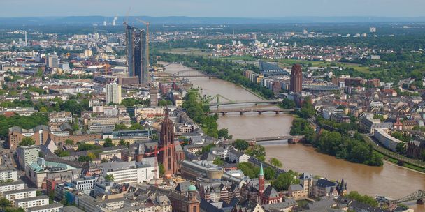 Франкфурт-на-Майні - Панорама - Фото, зображення