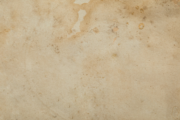 top view of vintage dirty beige paper texture with copy space - Φωτογραφία, εικόνα