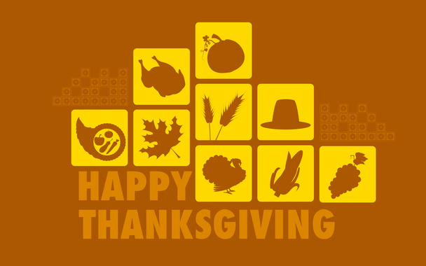 Happy Thanksgiving - Vector, Image