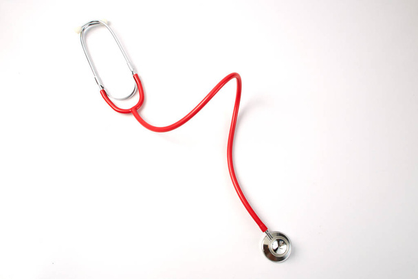 Medical stethoscope isolated on white - Photo, Image