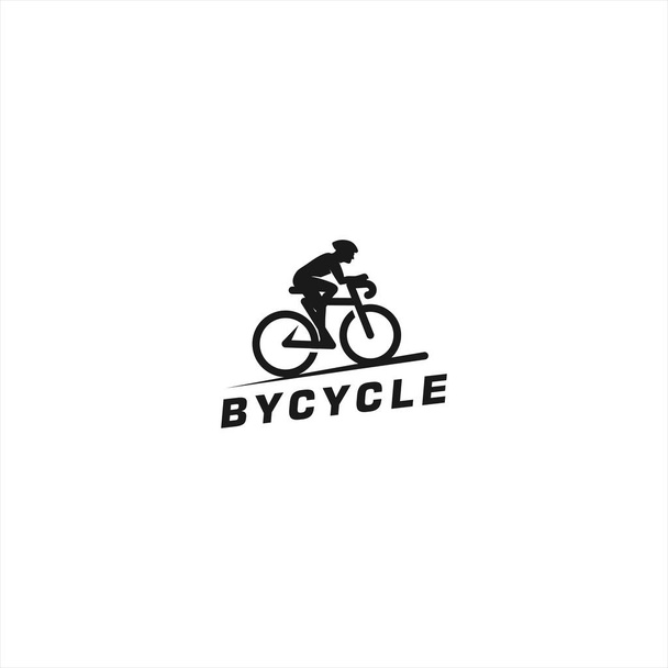 Bycycle Logo Tasarım Şablonu fikri - Vektör, Görsel
