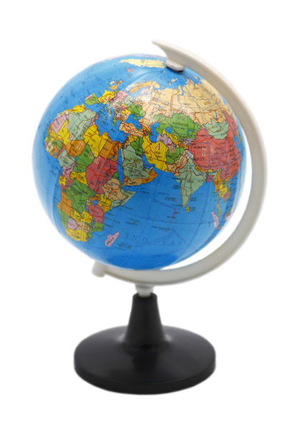 Globe isolated on white background - Photo, Image