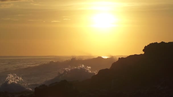 Meer bei Sonnenuntergang - Filmmaterial, Video