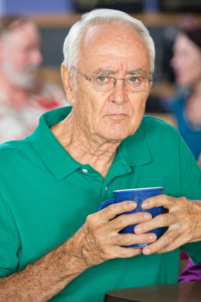 Sulky Older Man - Фото, изображение
