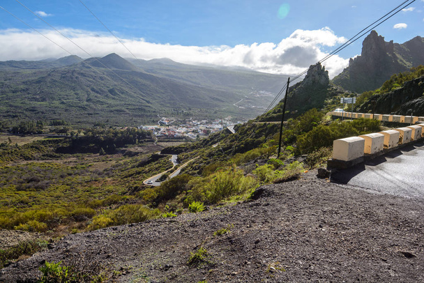 Santiago del Teide cidade. Tenerife, Ilhas Canárias
. - Foto, Imagem