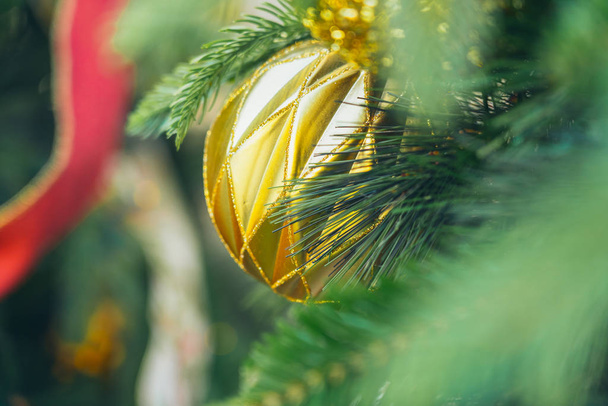 Christmas decorations; Xmas decoration background - Foto, immagini