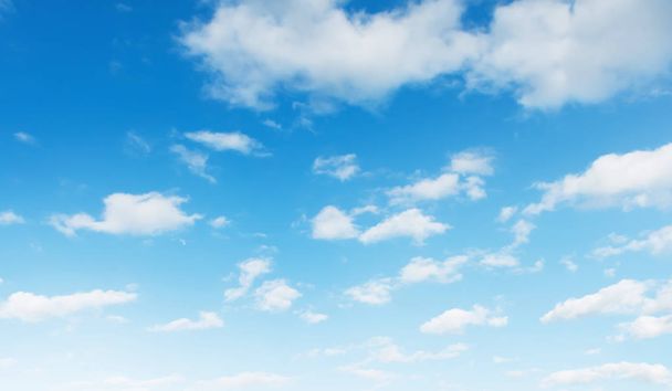 sininen taivas valkoinen pilvi maisema tausta - Valokuva, kuva