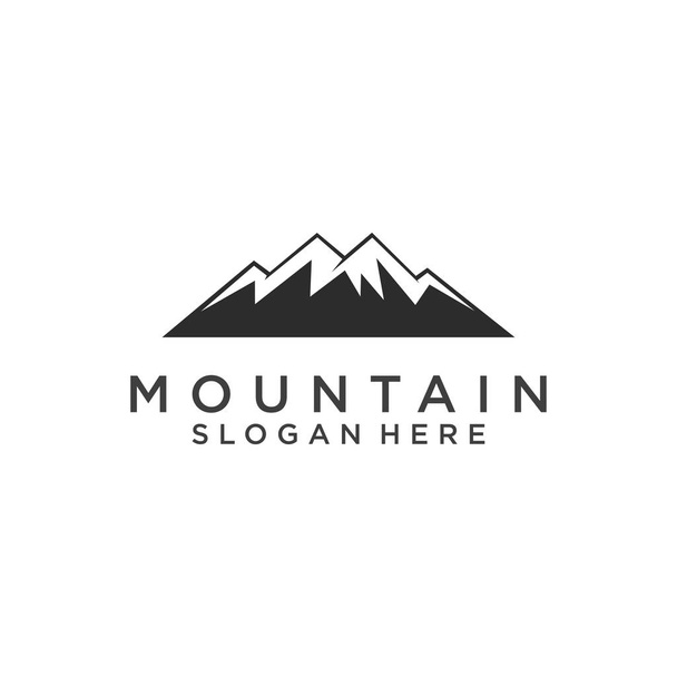 Icône de montagne Logo Modèle Illustration vectorielle. - Vecteur, image