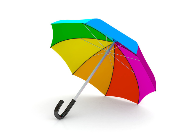 Color umbrella - Foto, imagen