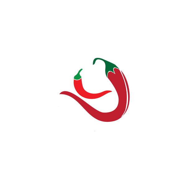 chili logo vorlage symbol vektorsymbol - Vektor, Bild