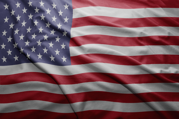Σημαία Ηνωμένων Πολιτειών της Αμερικής - Φωτογραφία, εικόνα