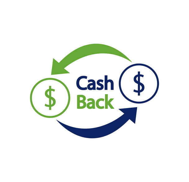 Icona Cash Back. logo vettoriale
. - Vettoriali, immagini