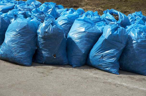 σκουπίδια πακέτα - Φωτογραφία, εικόνα