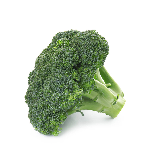 Fresh broccoli isolated on white. Edible green plant - Foto, immagini