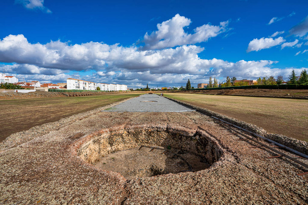 The Roman circus of Merida, Spain was modeled on the Circus Maximus in Rome - 写真・画像