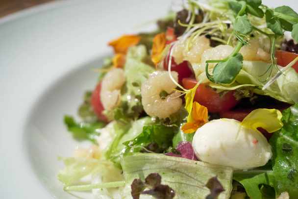Salad on a restaurant table - Photo, Image
