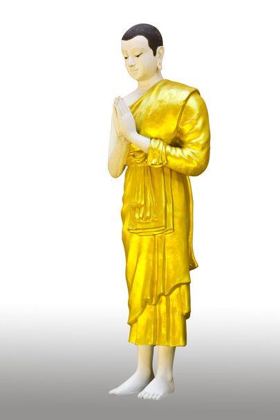 Le stand de statue de Bouddha
 - Photo, image