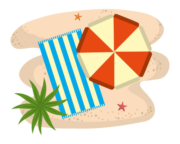 Дизайн іконок літа та відпустки
 - Вектор, зображення